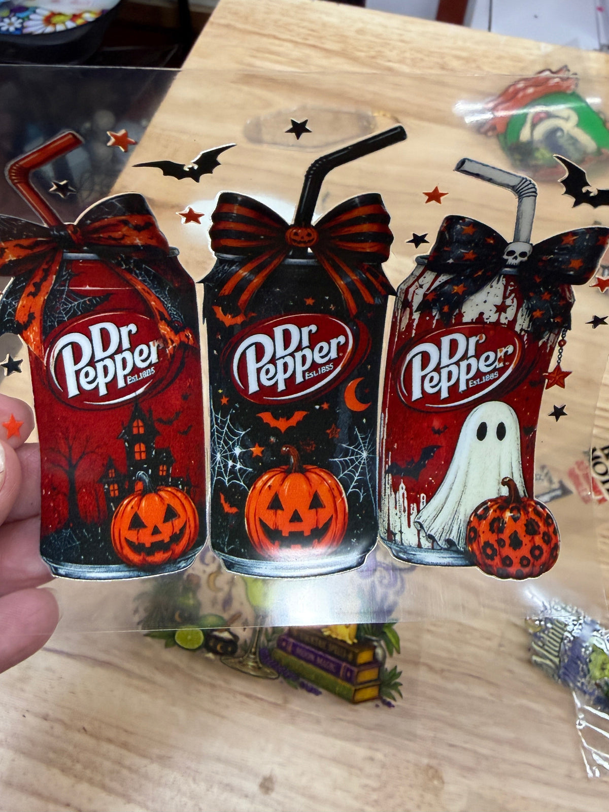 Halloween Soda Pop 4” Tall Decal