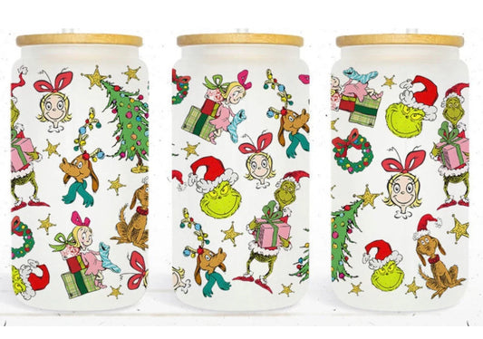 3P Christmas Characters UV DTF Wrap