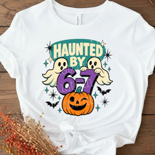 Haunted By 6-7 Ready to Press DTF Print