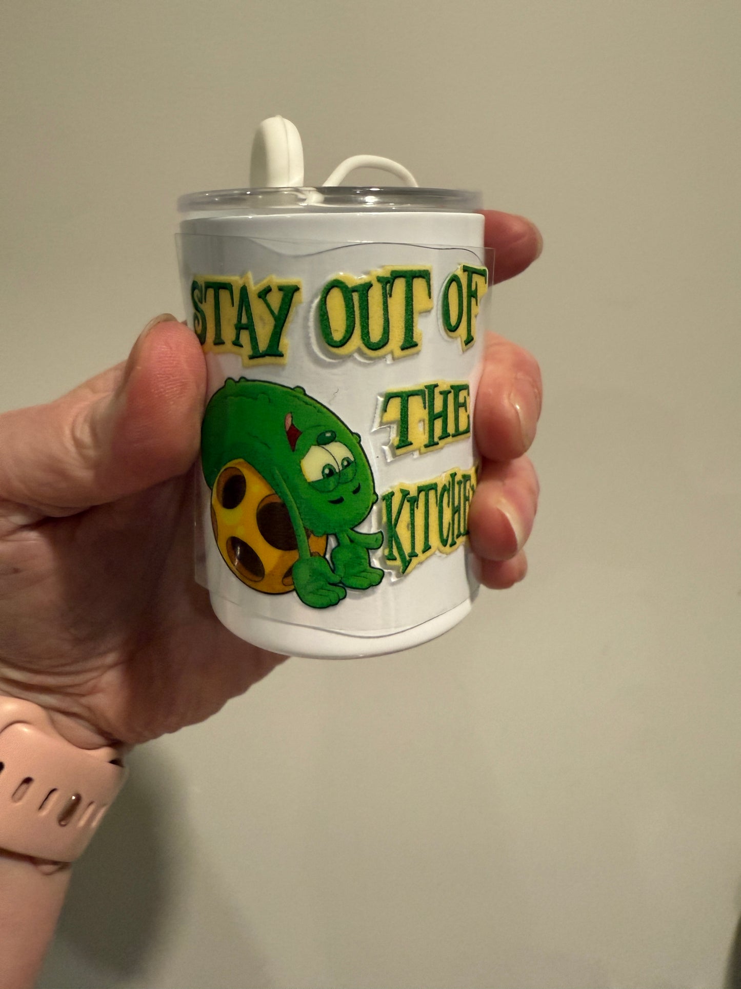 Pickleball Shot Glass UV DTF Decal