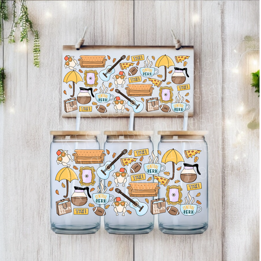 Y5 Funny Friends UV DTF Wrap