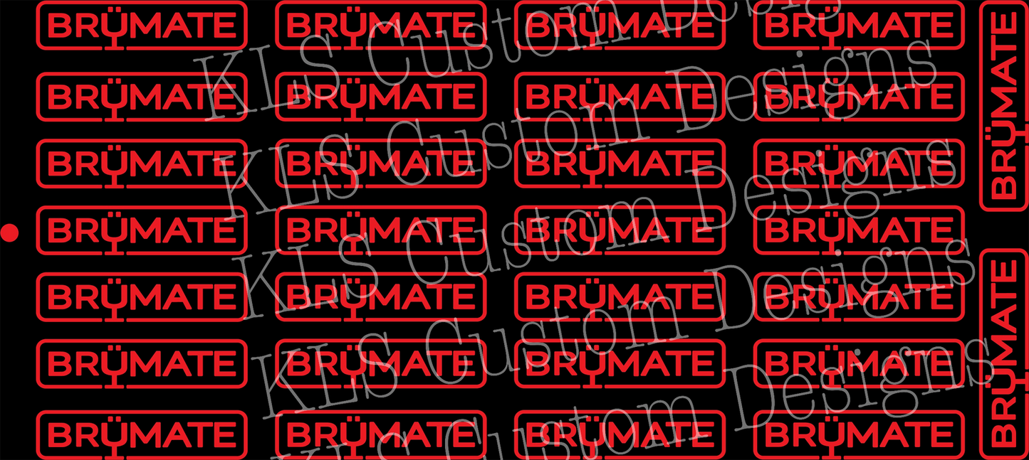 Y9 Br Logo Clip Sheet - Two to Three days lead time.