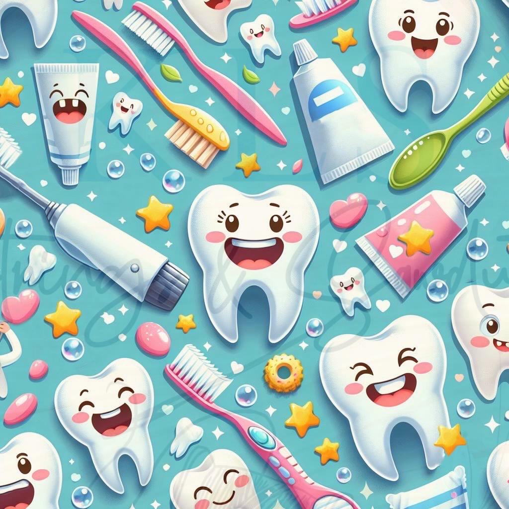 Dental Fun 20 Oz Skinny Permanent Vinyl