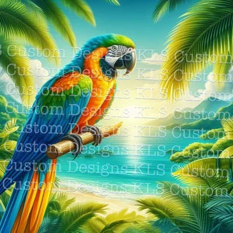 Parrot 20 Oz Skinny Permanent Vinyl