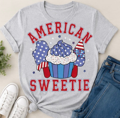 American Sweetie Ready To Press DTF Print