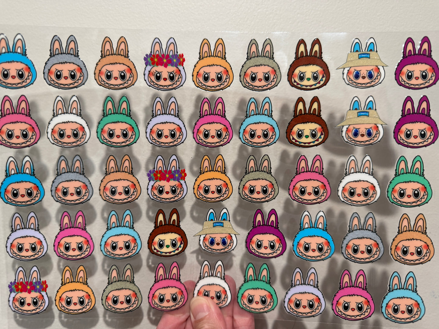 22 Lab Cartoon Characters Clip Sheet - This delicate sheet is intended to be cut up and placed using your own creative style.