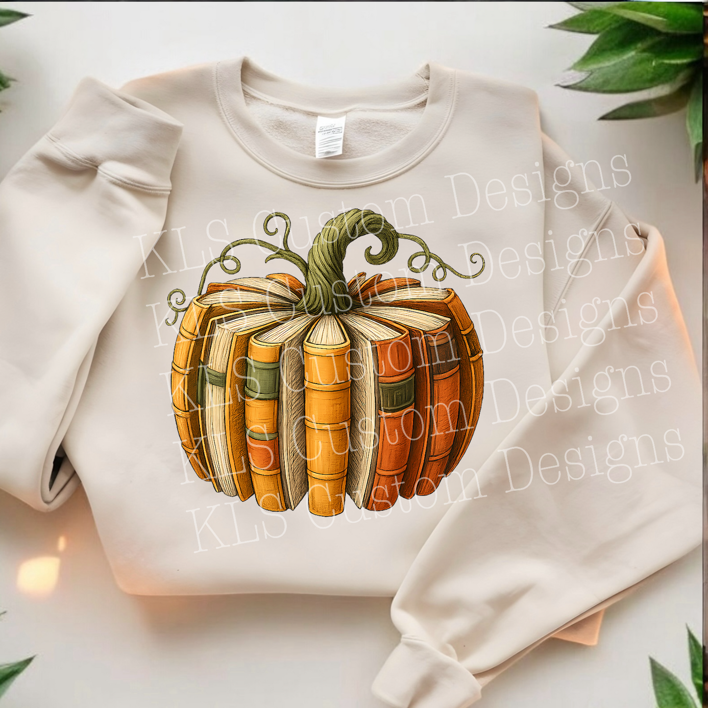 Pumpkin Book Club Ready To Press DTF Print