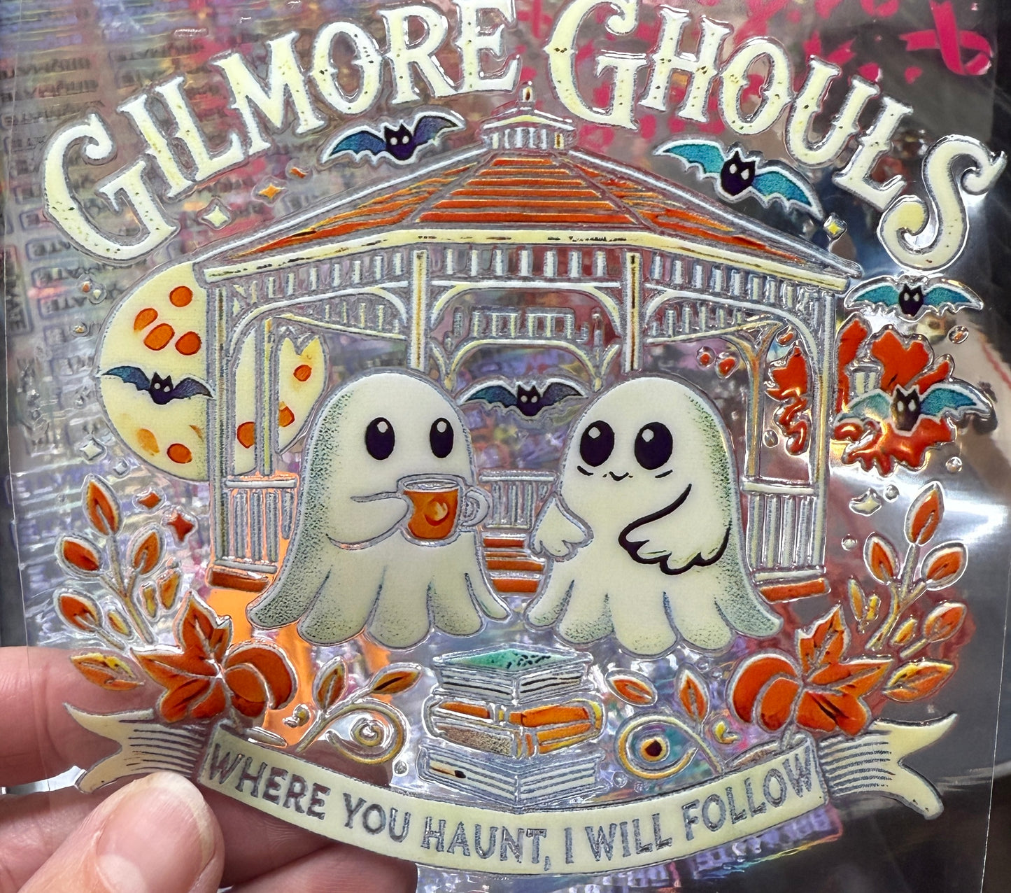 20Y Gilmore Ghouls 4” Tall UV DTF Decal