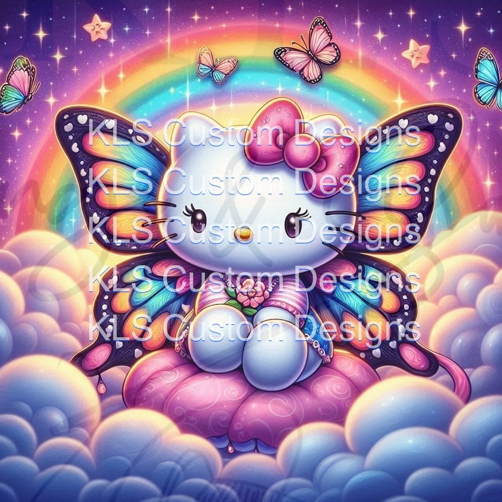 Rainbow Kitty Digital Download