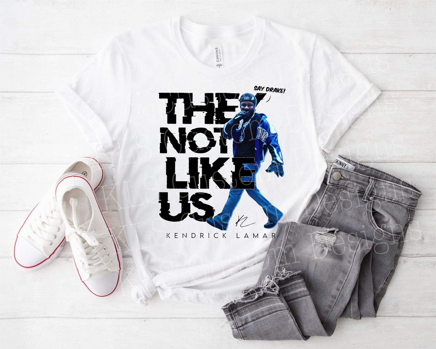 Not Like Us Ready To Press DTF Print