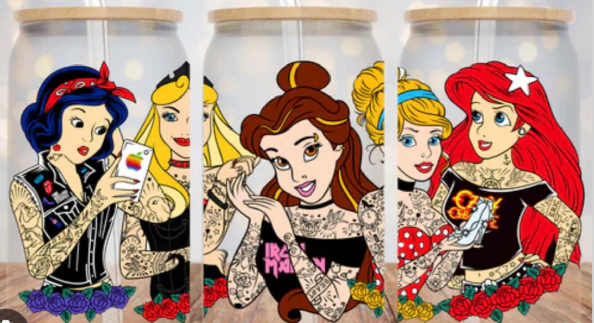 B1 Ladies With Tattoos UV DTF Wrap