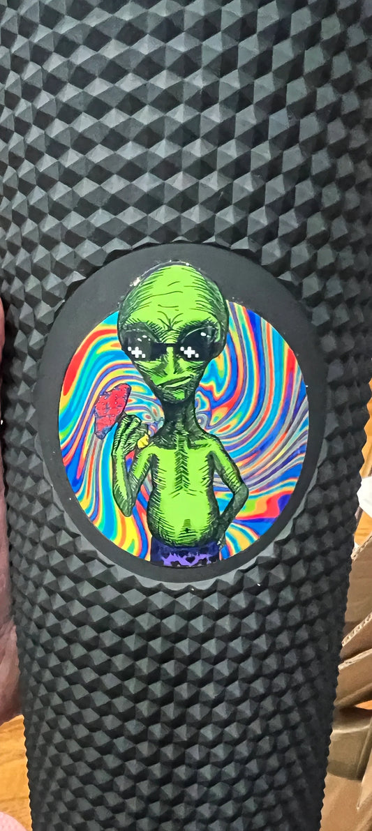 Mini Cool Alien 2” UV DTF Decal