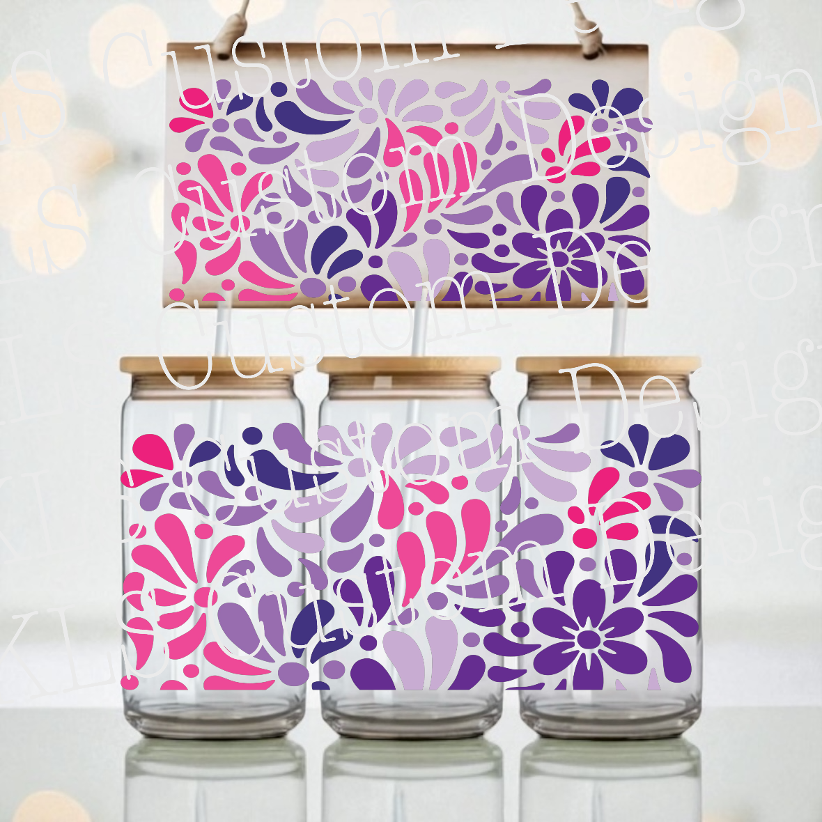 R3 Talavera libbey UV DTF Wrap