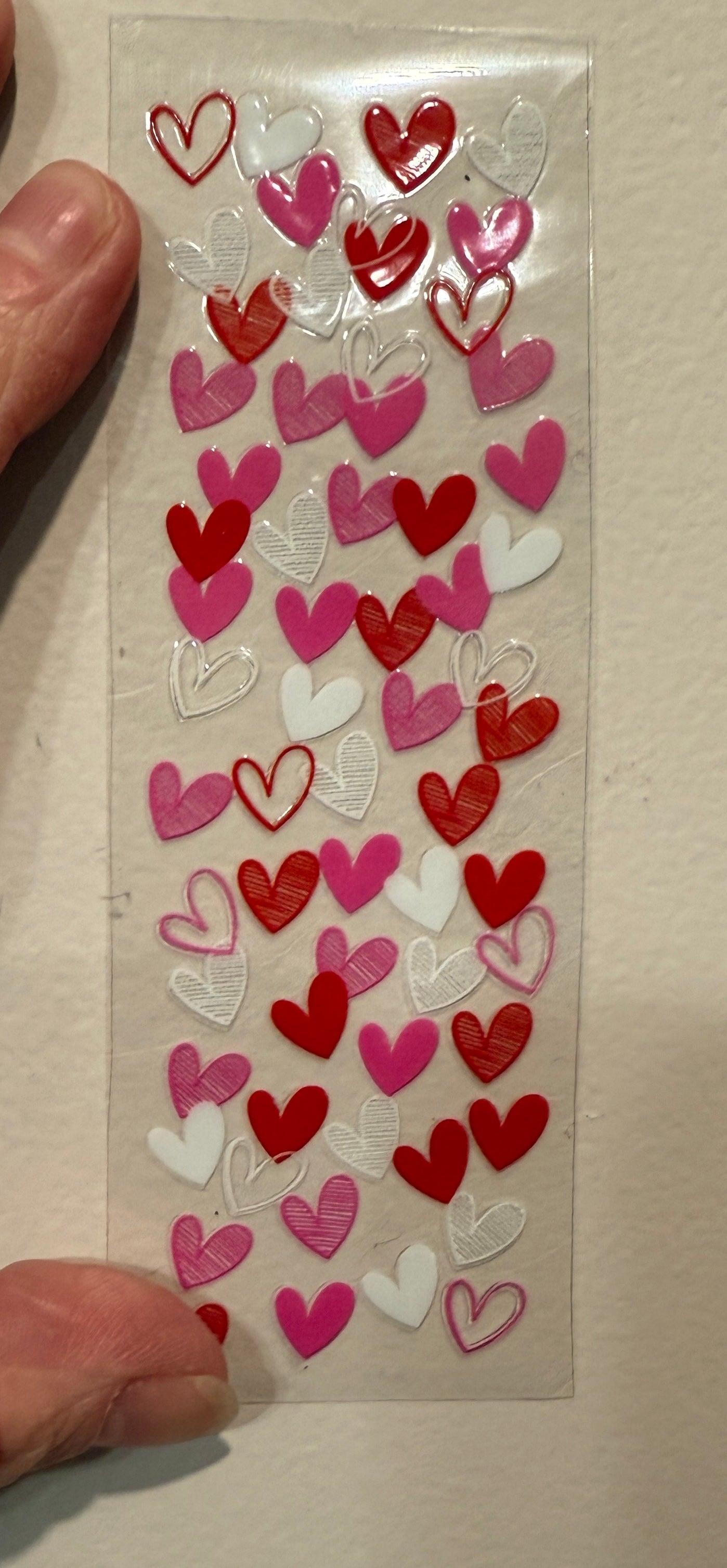 8G Doodle Hearts UV DTF Pen Wrap