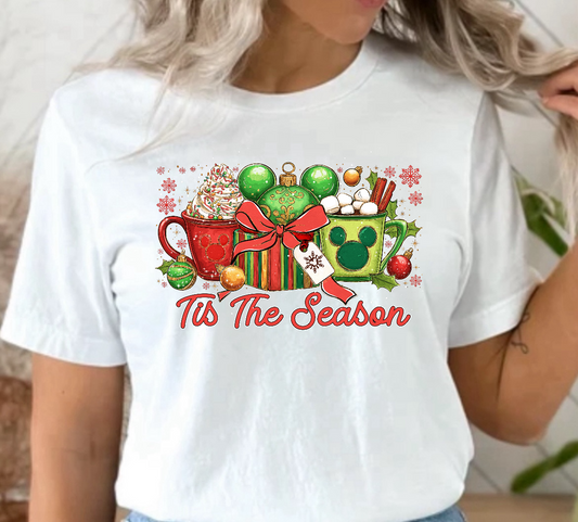 Tis The Season Christmas Morning  Ready To Press DTF Print