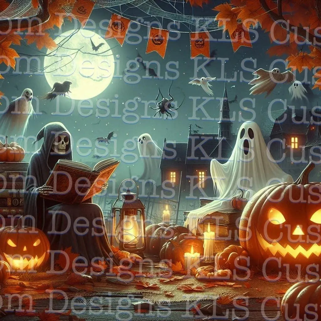 Reading Ghosts 20 Oz Skinny Permanent Vinyl