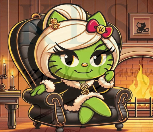 Blonde Kitty Mean One 20 Oz Skinny Permanent Vinyl