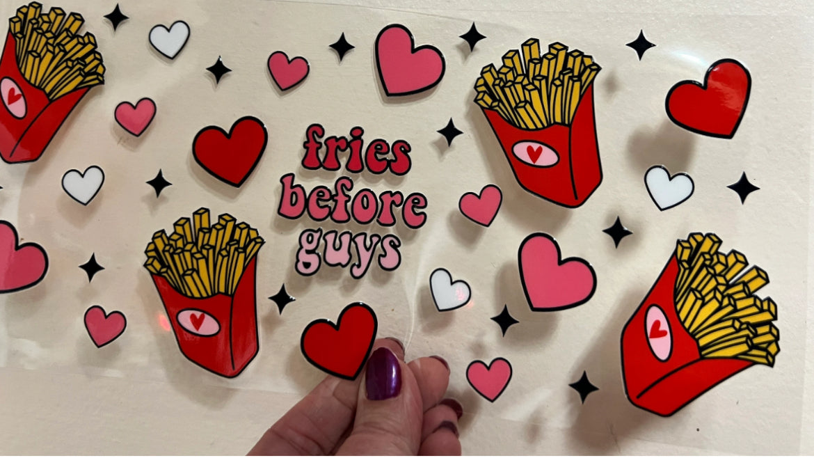 G3 Fries Before Guys UV DTF Wrap