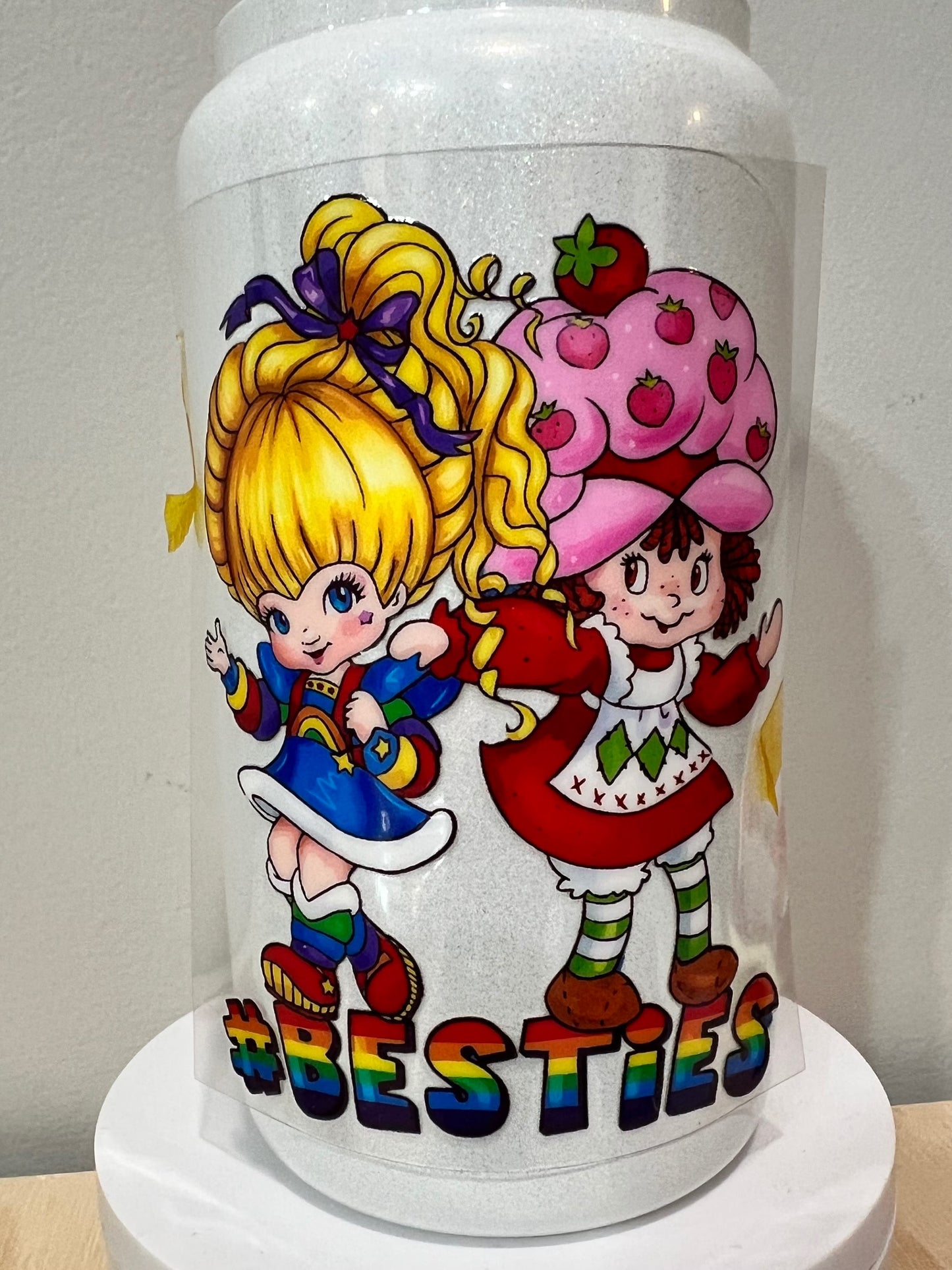 4Y Besties 90’s 4” Tall UV DTF Decal