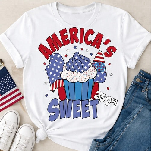 America’s Sweet 250th Ready To Press DTF Print