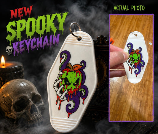 Keychain Poison Apple UV DTF Decal