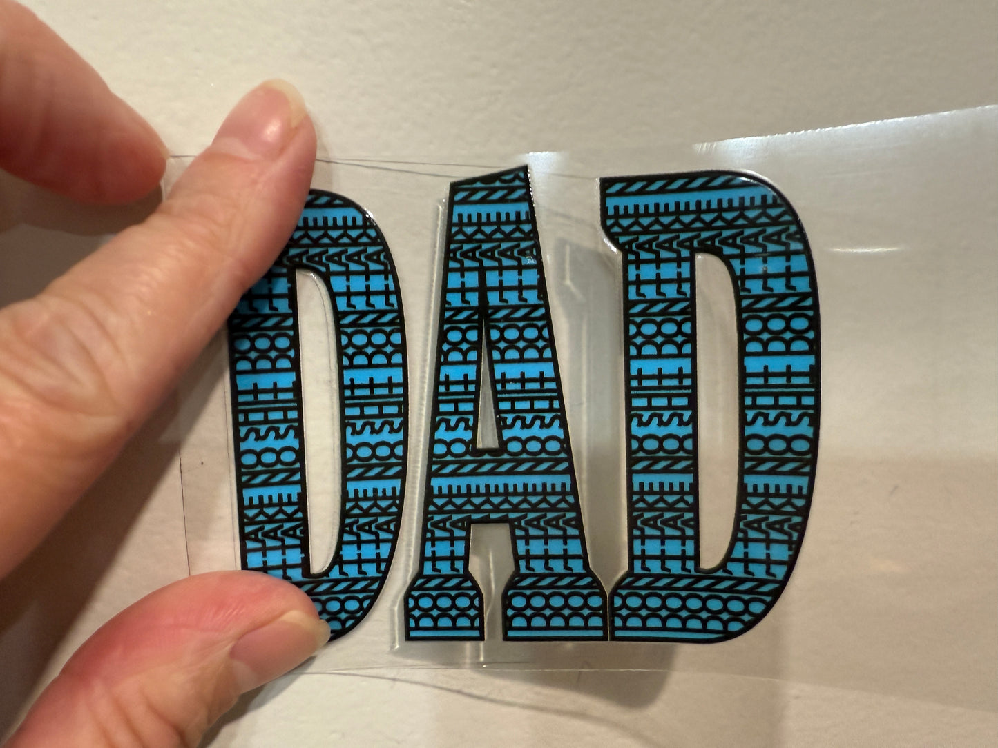 13Y Don’t Take No Shit Dad UV DTF Decal