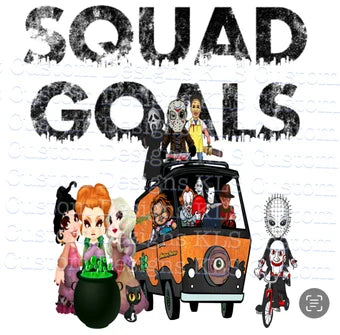 Van Squad Goals Ready To Press DTF Print