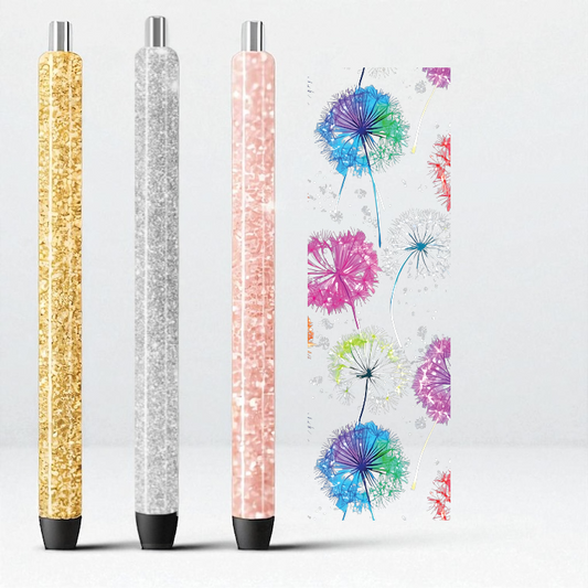 Dandelion UV DTF Pen Wrap