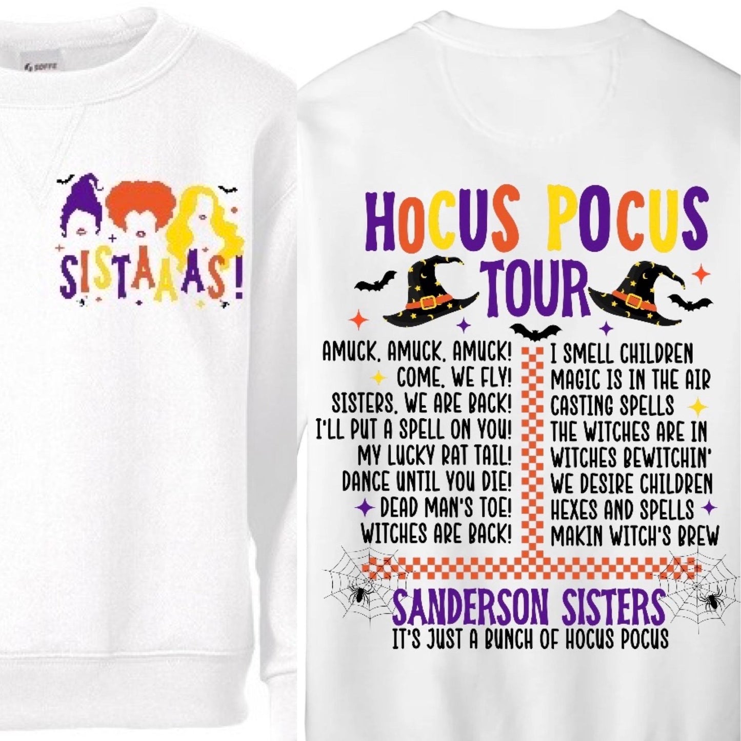 Hocus Pocus Tour Ready To Press DTF Print