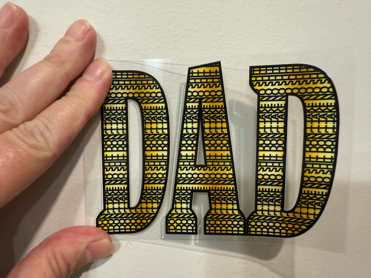 13Y Don’t Take No Shit Dad UV DTF Decal