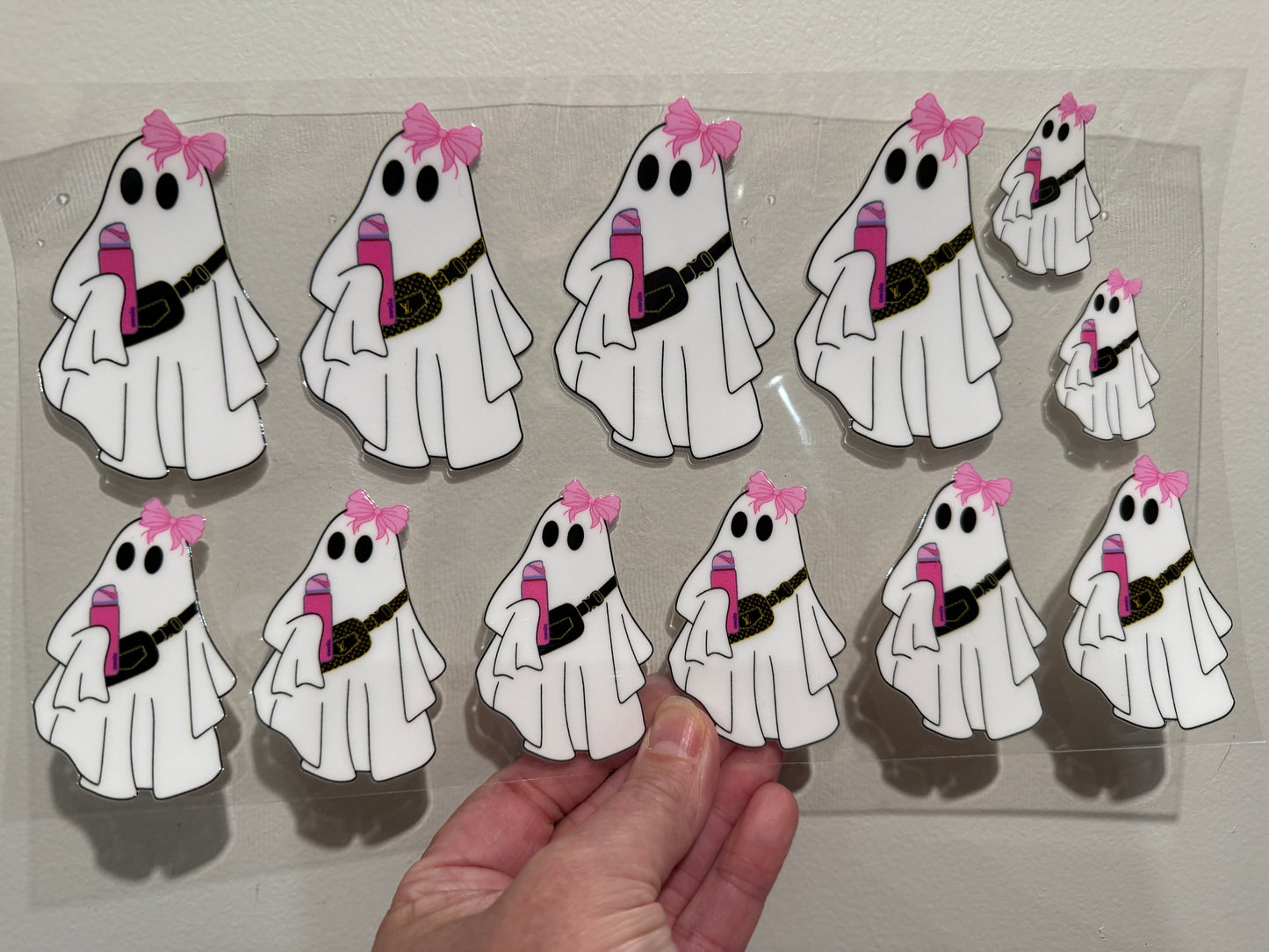 Boo Jee Ghost Clip Sheet - this sheet is intended to be cut up and placed using your own creative style.