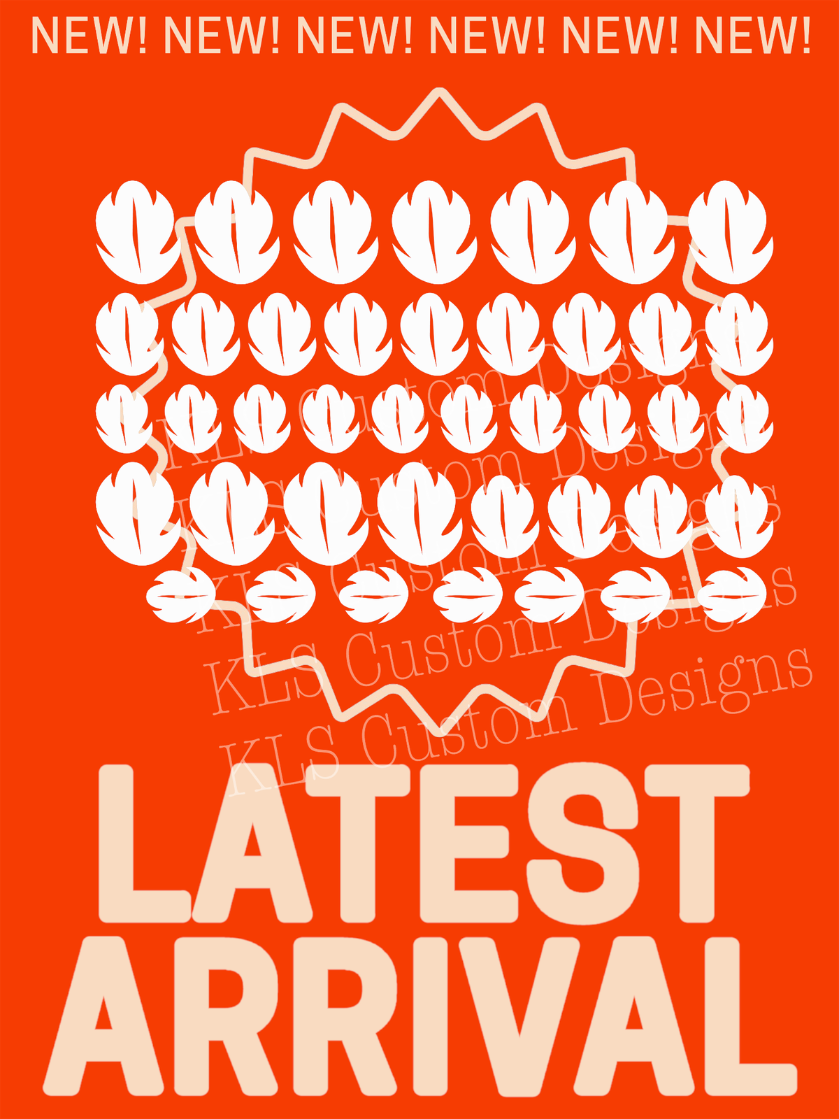 22G Hawaiian Leaves Clip Sheet - This sheet is intended to be cut up and placed using your own creative style.