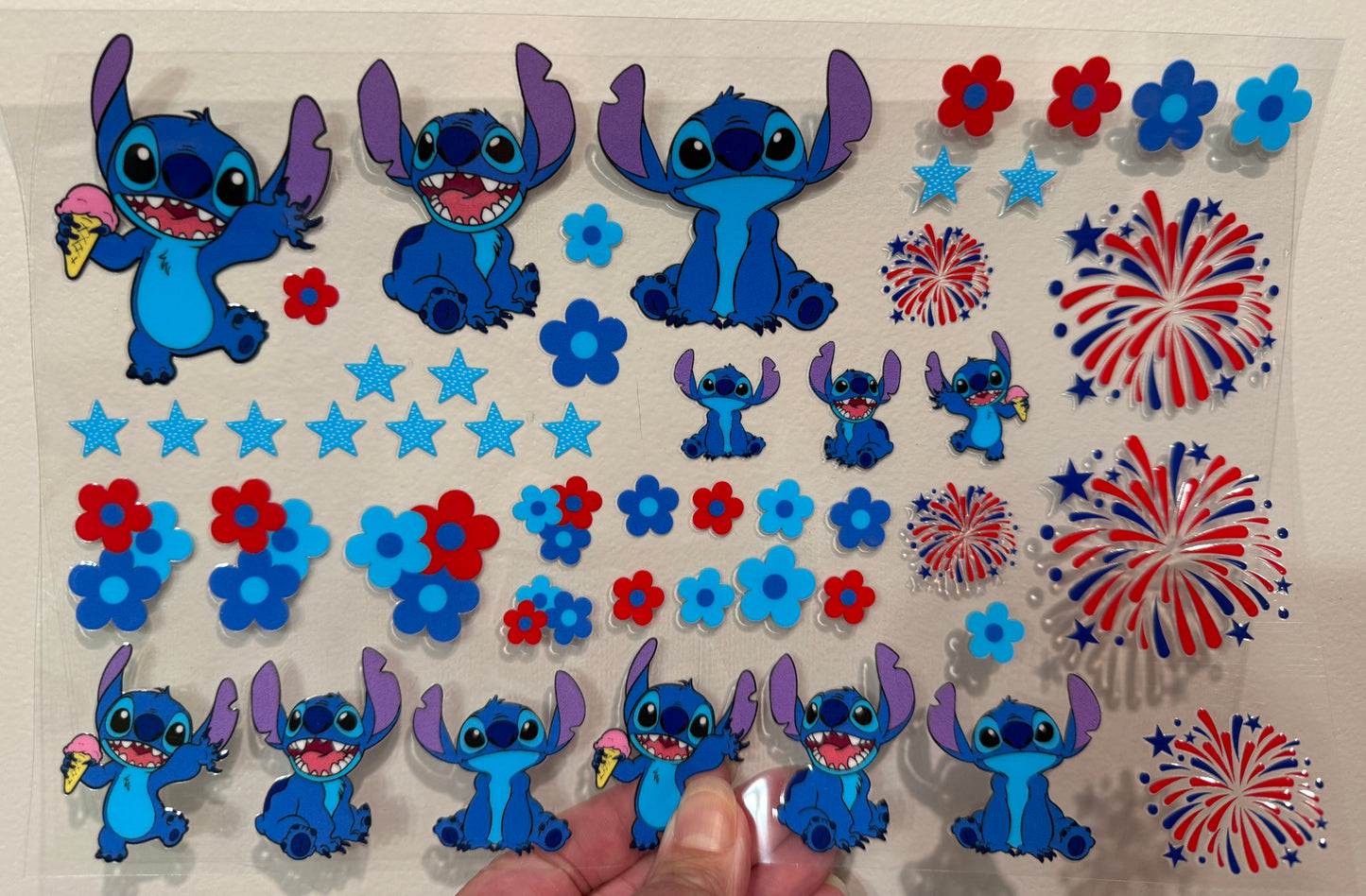 21B Alien Celebration - This sheet is intended to be cut up and placed using your own creative style.