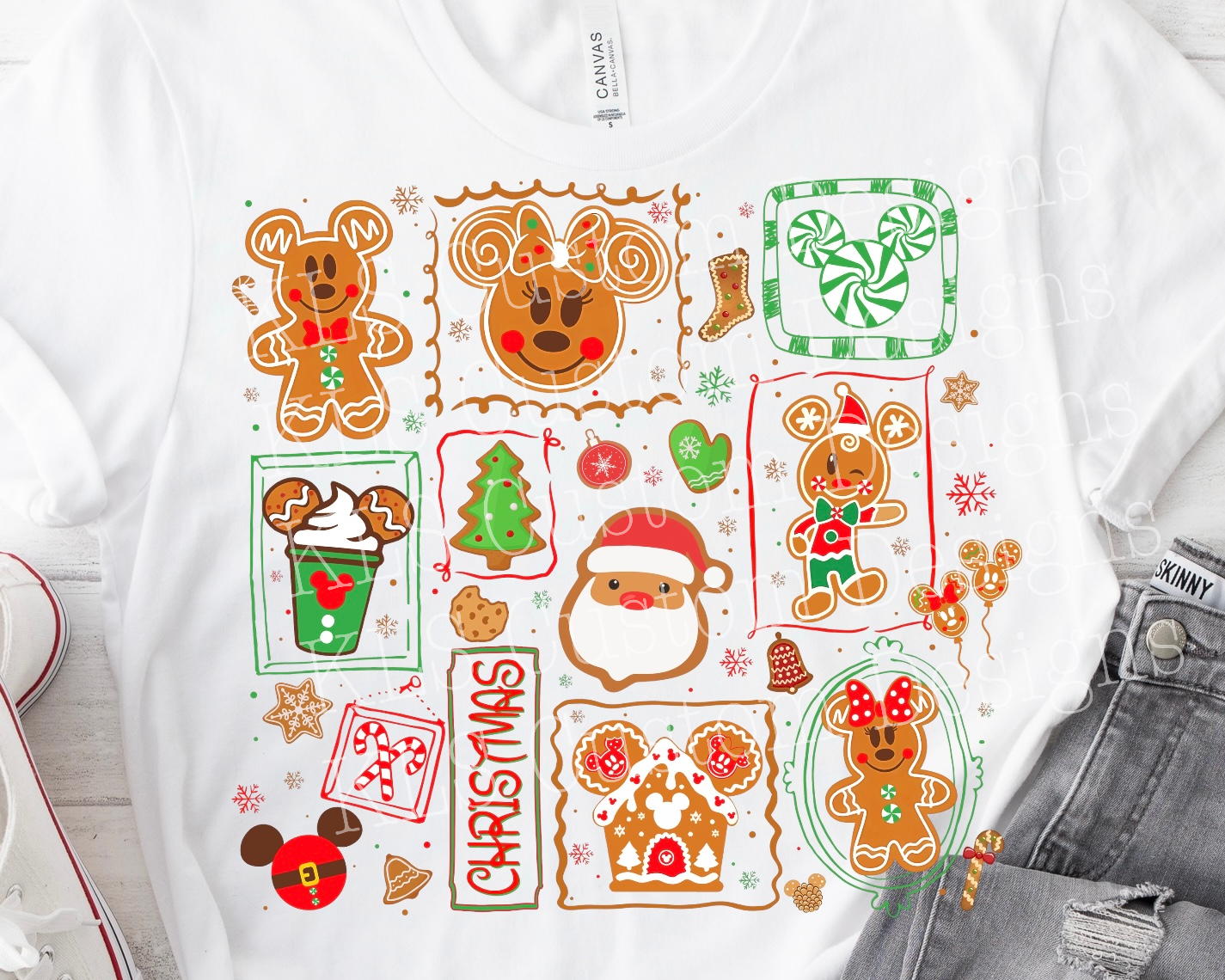 Gingerbread Mouse Ready To Press DTF Print