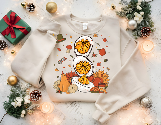 Deviled Eggs Centerpiece Ready To Press DTF Print