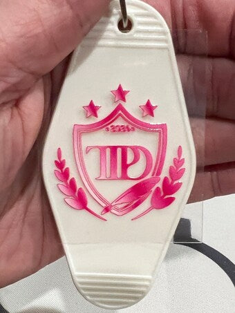 Keychain Poet Colors  UV DTF Decal