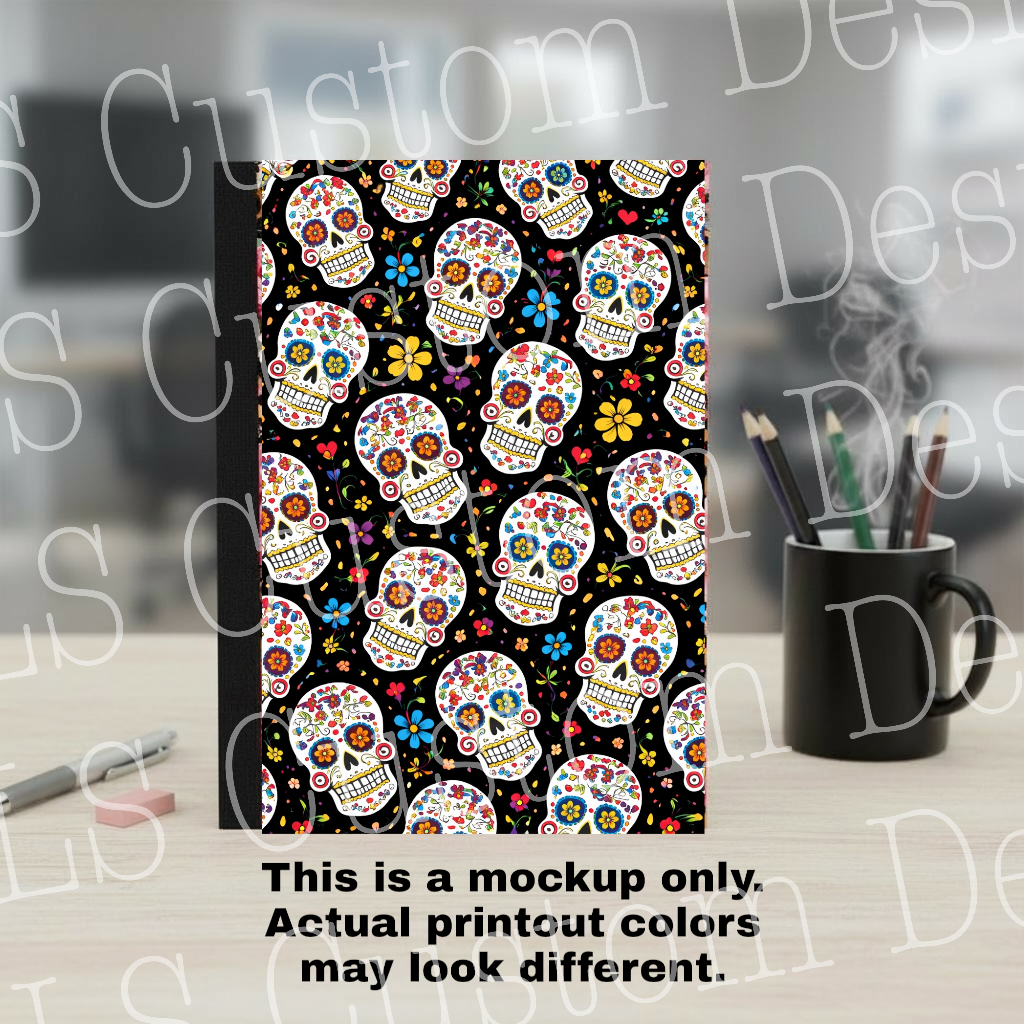 Composition Notebook Cover and Matching Back Permanent Vinyl