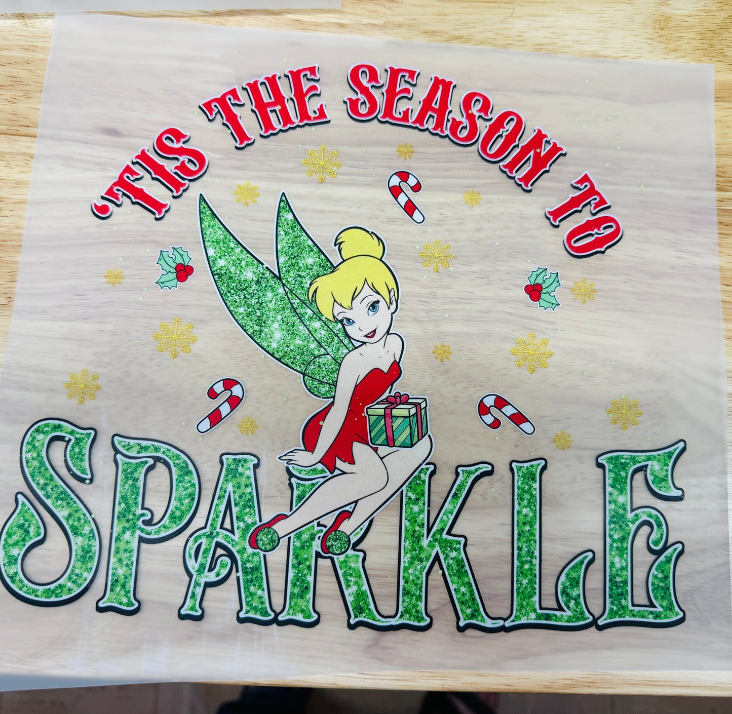 Tis The Season To Sparkle Ready To Press DTF Print