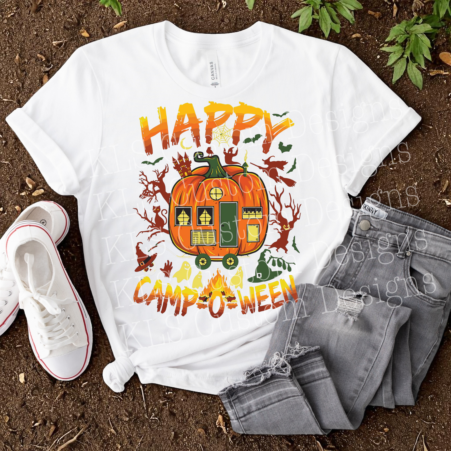 Camp O Ween Ready To Press DTF Print