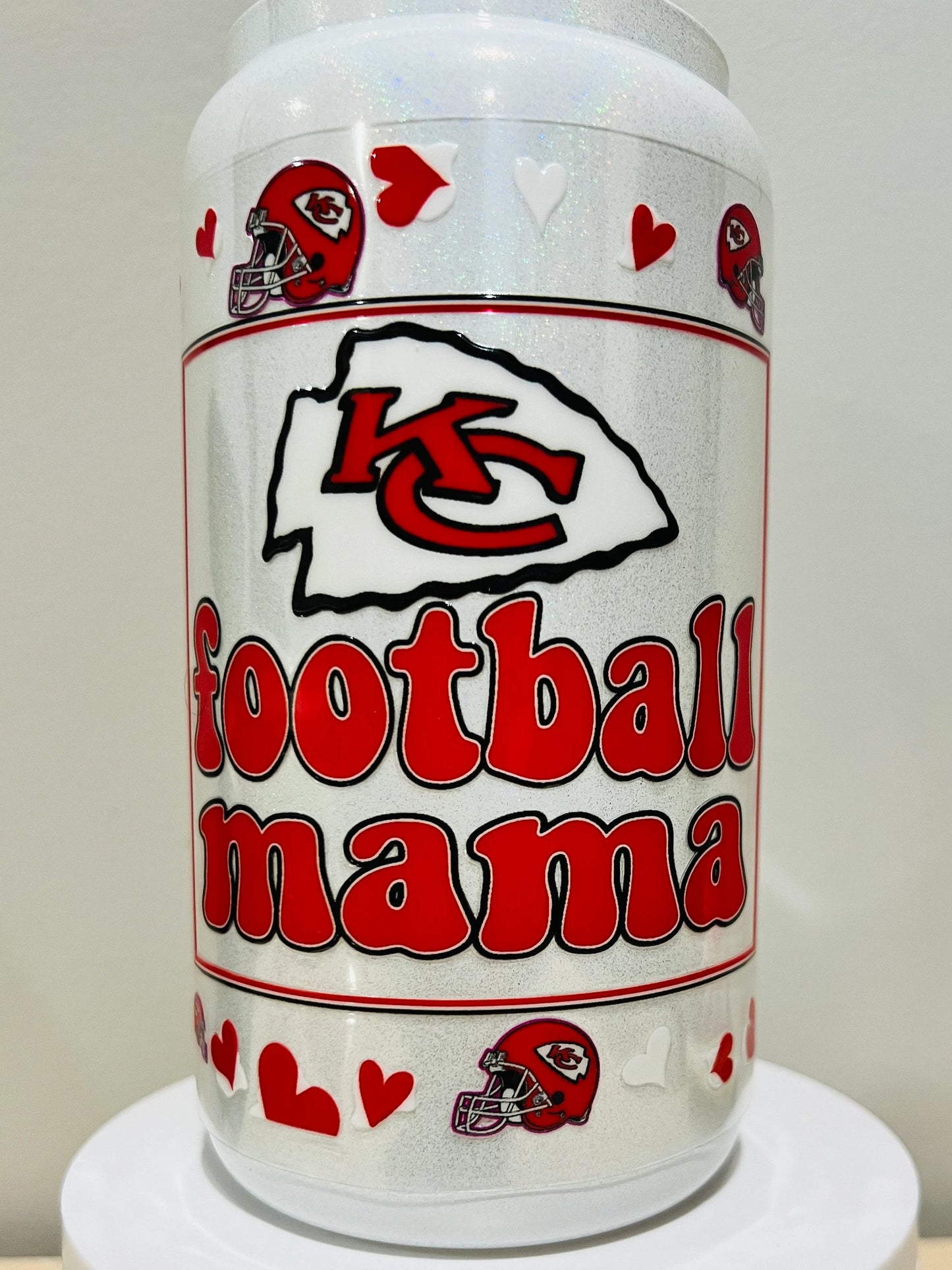 B6 Football Mama UV DTF Wrap