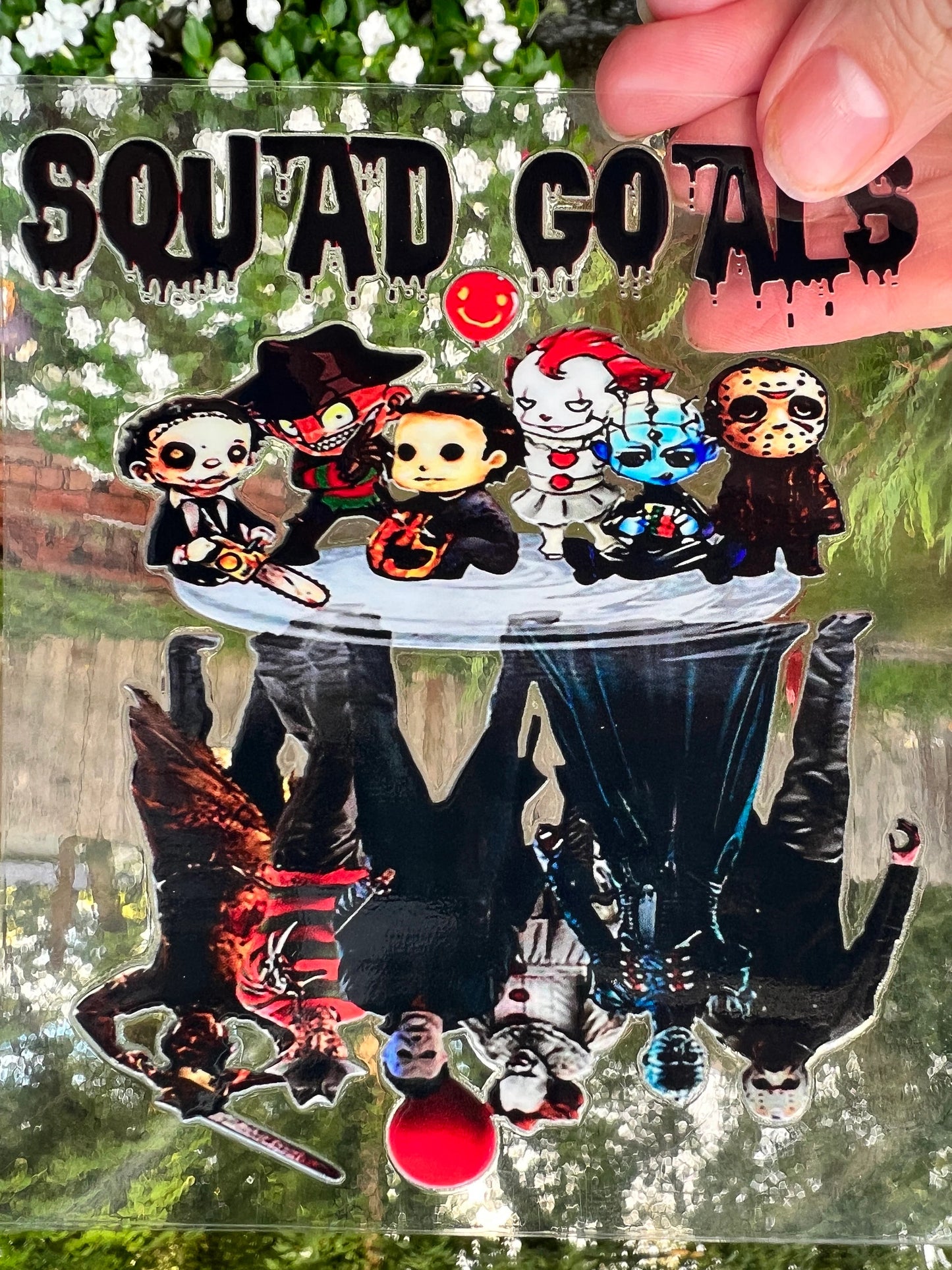 11G Squad Goals 4” Tall UV DTF Decal