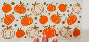 G4 Fall Pumpkins UV DTF Wrap