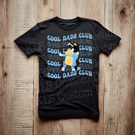 Cool Dads Club Ready To Press DTF Print