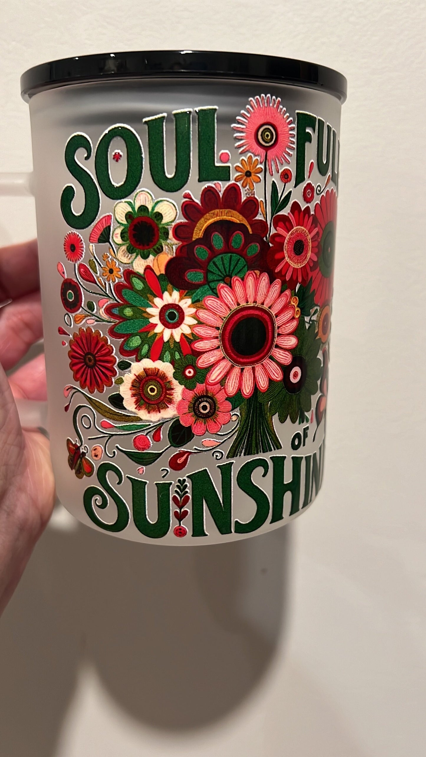 11B Soul Full Of Sunshine 4” Tall UV DTF Decal