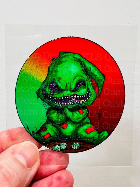 Mini Boogieman 2” UV DTF Decal