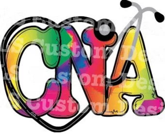 CNA 4” Tall UV DTF Decal