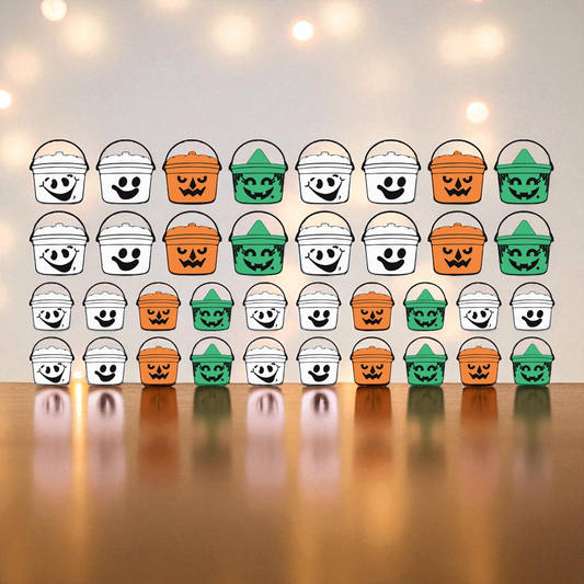 Boo Buckets Clip Sheet - this sheet is intended to be cut up and placed using your own creative style.