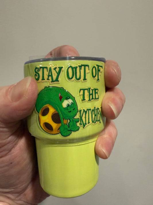 Pickleball Shot Glass UV DTF Decal
