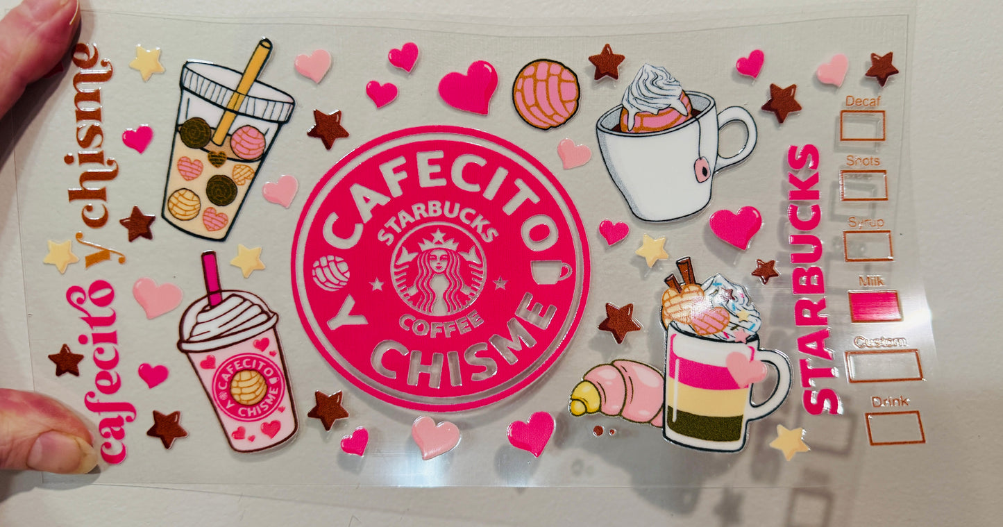 B4 Cafecito UV DTF Wrap