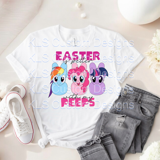 Easter Is Better With My Peeps Ready To Press DTF Print